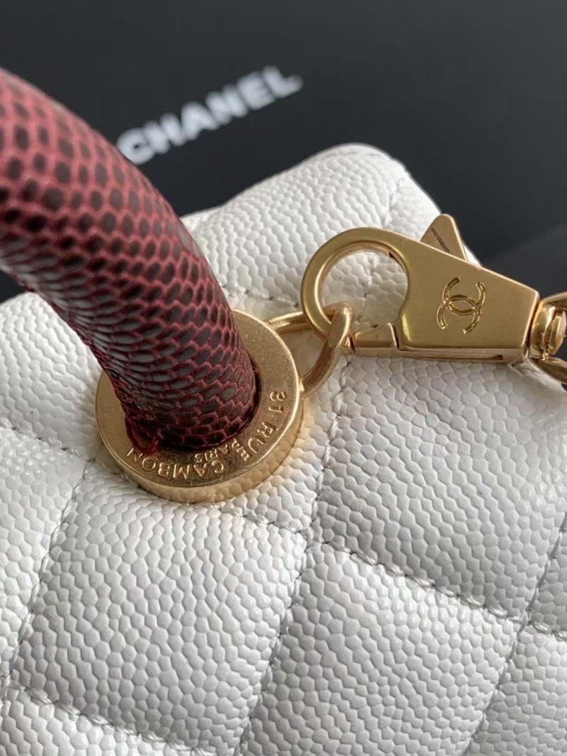 Ch**el top handle bags